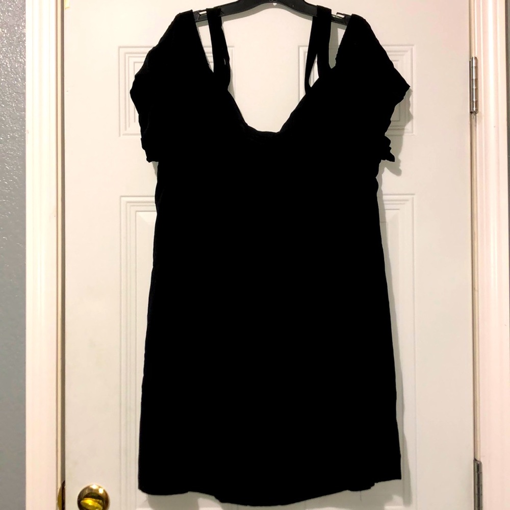 NWOT Black Off the Shoulder Dress, XXL Old Navy